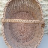 Old giant wicker basket