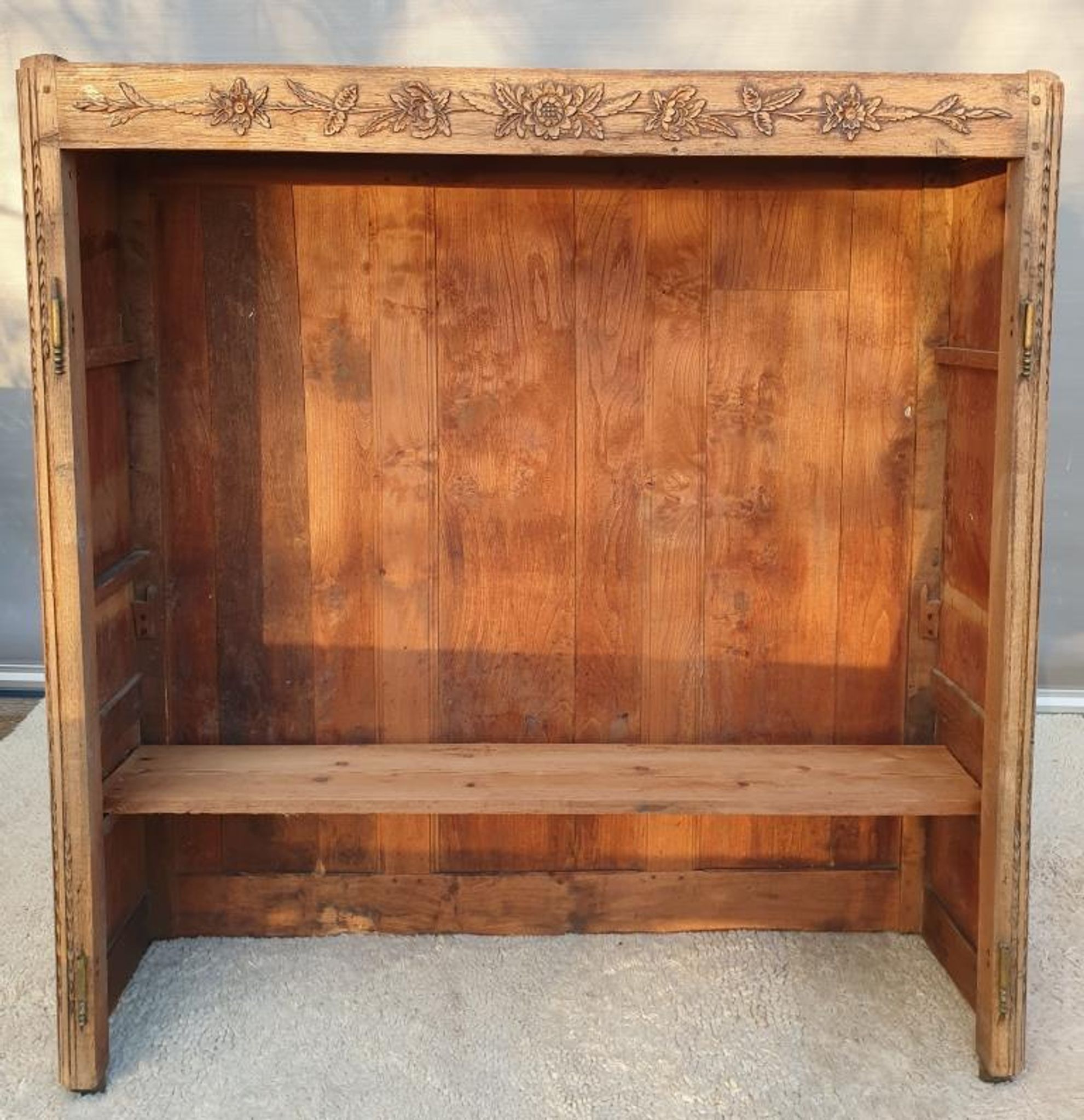 Buffet 2 corps normand Louis XV pièce du  XVIIIe