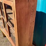 Natural wood window to be laid or hung