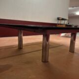 Table basse carrée modèle "André II" - Tobia SCARPA pour GAVINA-KNOLL