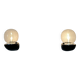 Pair of 2 Sphinx Holland ceramic wall lamps , 1980s