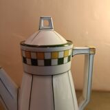 Cafetière Art déco en porcelaine