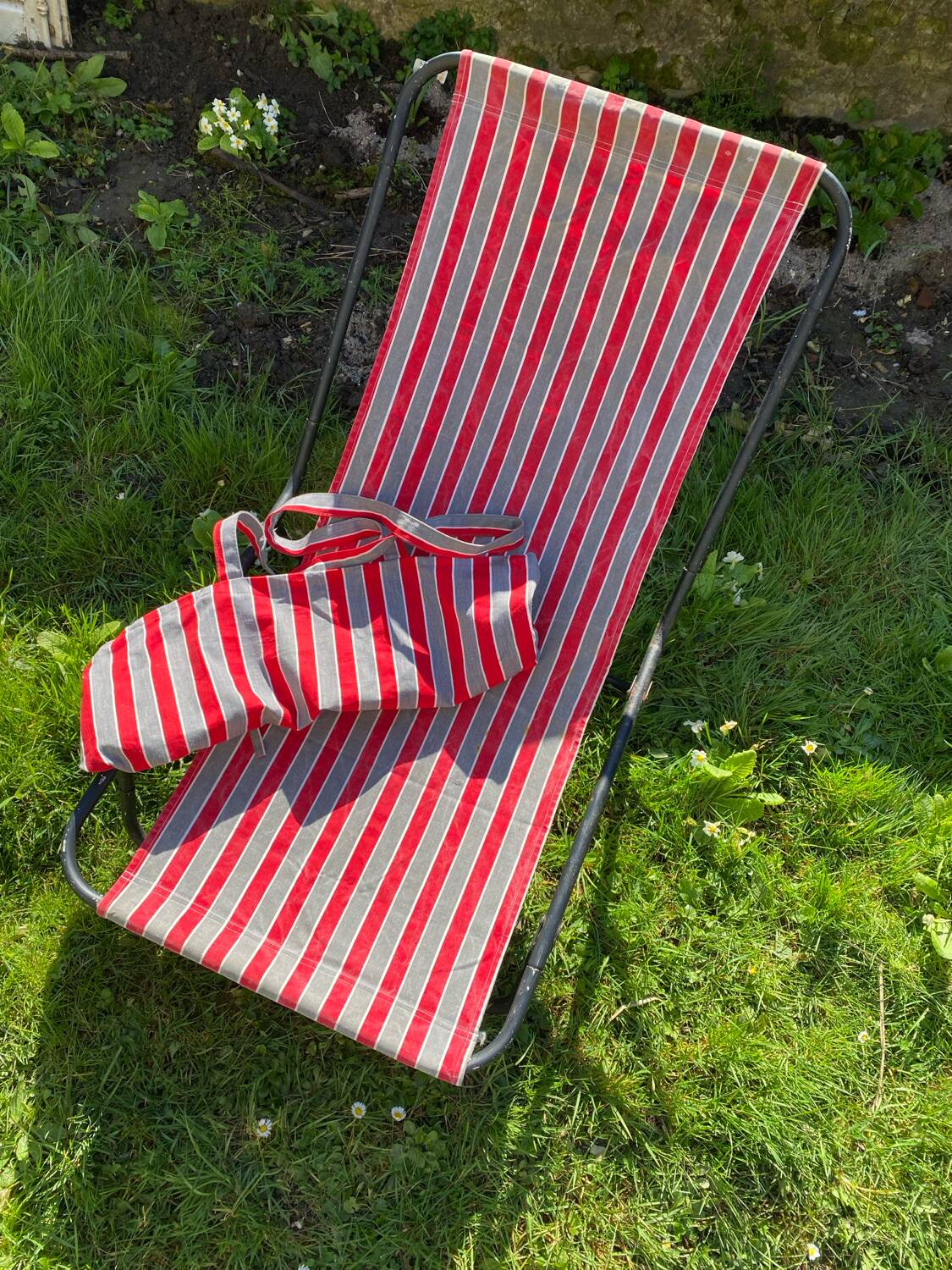 Vintage deckchair RDA