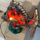 Vintage ceramic fish night light