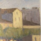 Landscape of the banks of the Saône mid-20th century