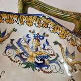 Old ceramic cup / salad bowl signed gien 1900