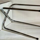 Vintage formica stool with tapered feet