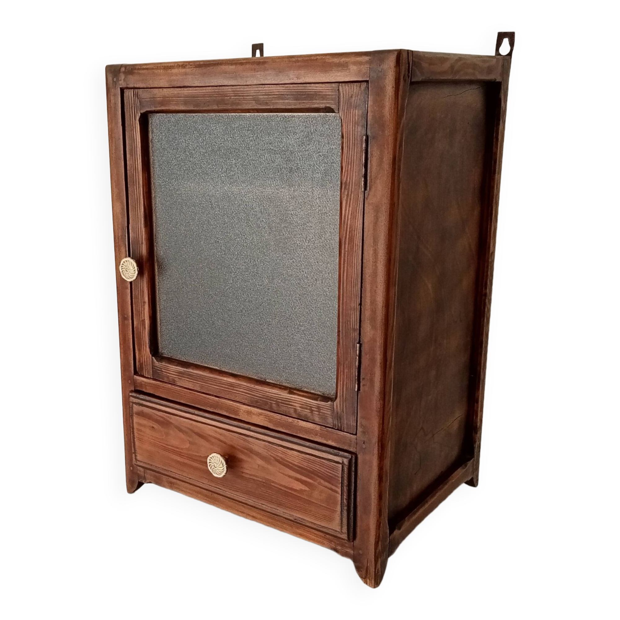 Medicine cabinet, 30s/40s oak bathroom cabinet