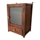 Medicine cabinet, 30s/40s oak bathroom cabinet
