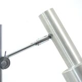 Minimal 1960s Aluminium Desk Lamp in the Style of Peter Nelson