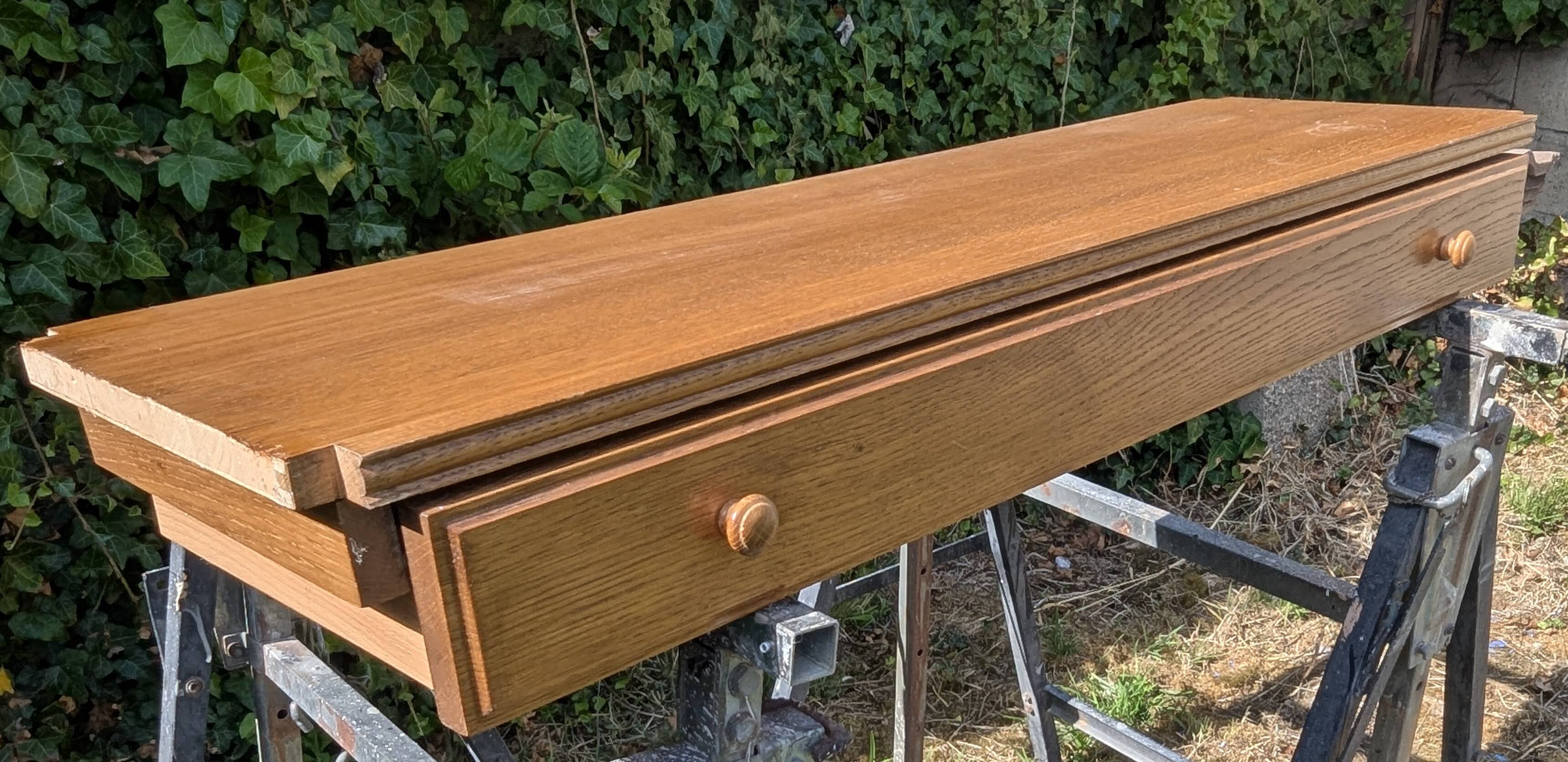 Solid Oak Bookcase Shelf