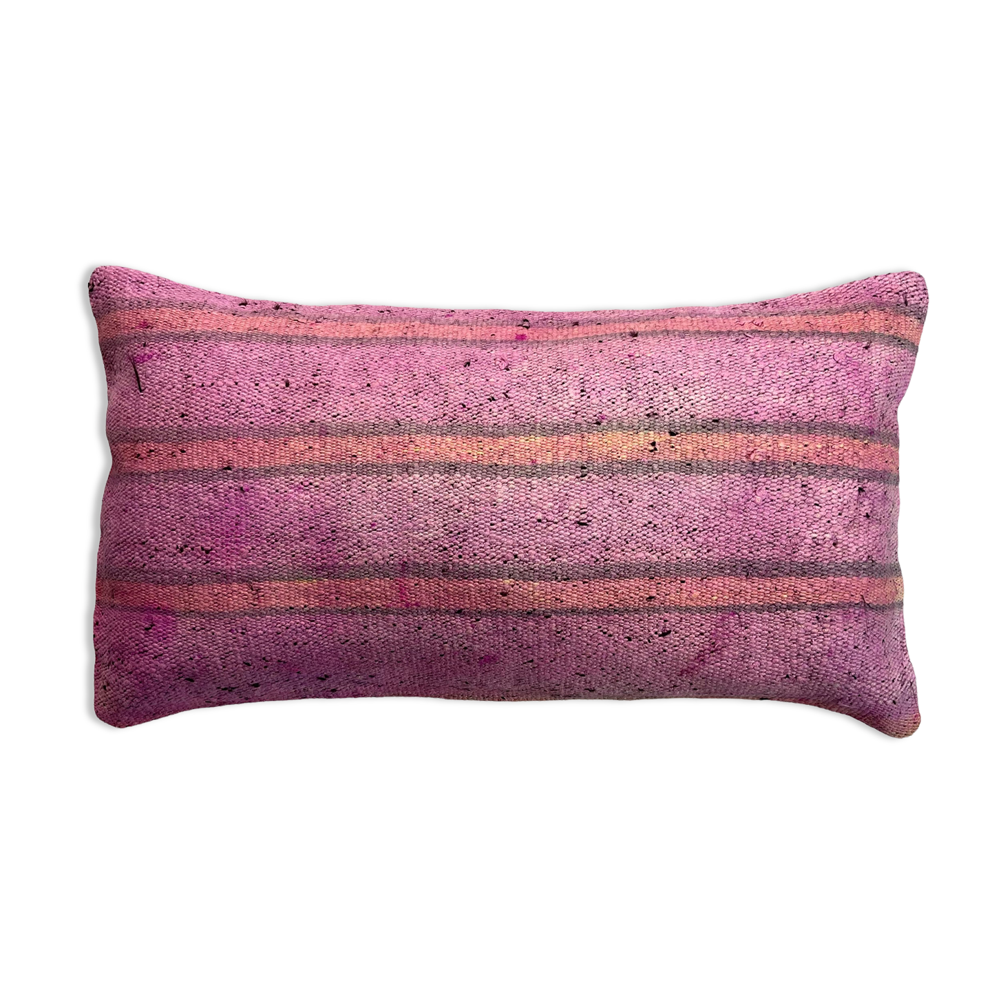 Vintage turkish kilim cushion cover , 30 x 60 cm