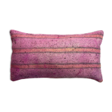 Vintage turkish kilim cushion cover , 30 x 60 cm