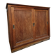 Oak sliding door wardrobe, 1920s