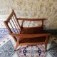 Vintage Danish armchair 1950 Scandinavian style, compass legs