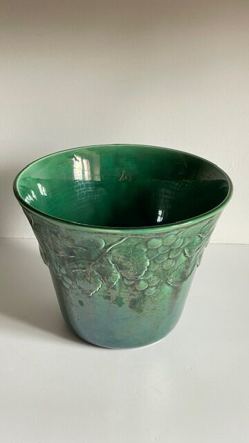 Cache-POT Barbotine GIEN Vintage