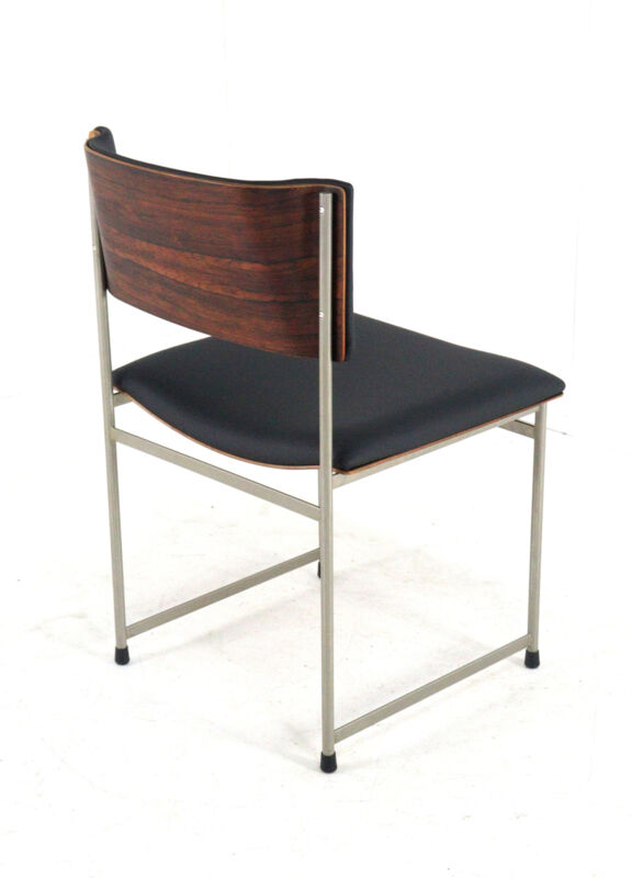 Pastoe SM08 dining table + 6 chairs - dutch design - mid century modern