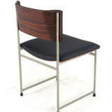 Pastoe SM08 dining table + 6 chairs - dutch design - mid century modern