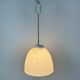 Vintage Chandelier with Milk Glass from Elektrosvit, 1960s