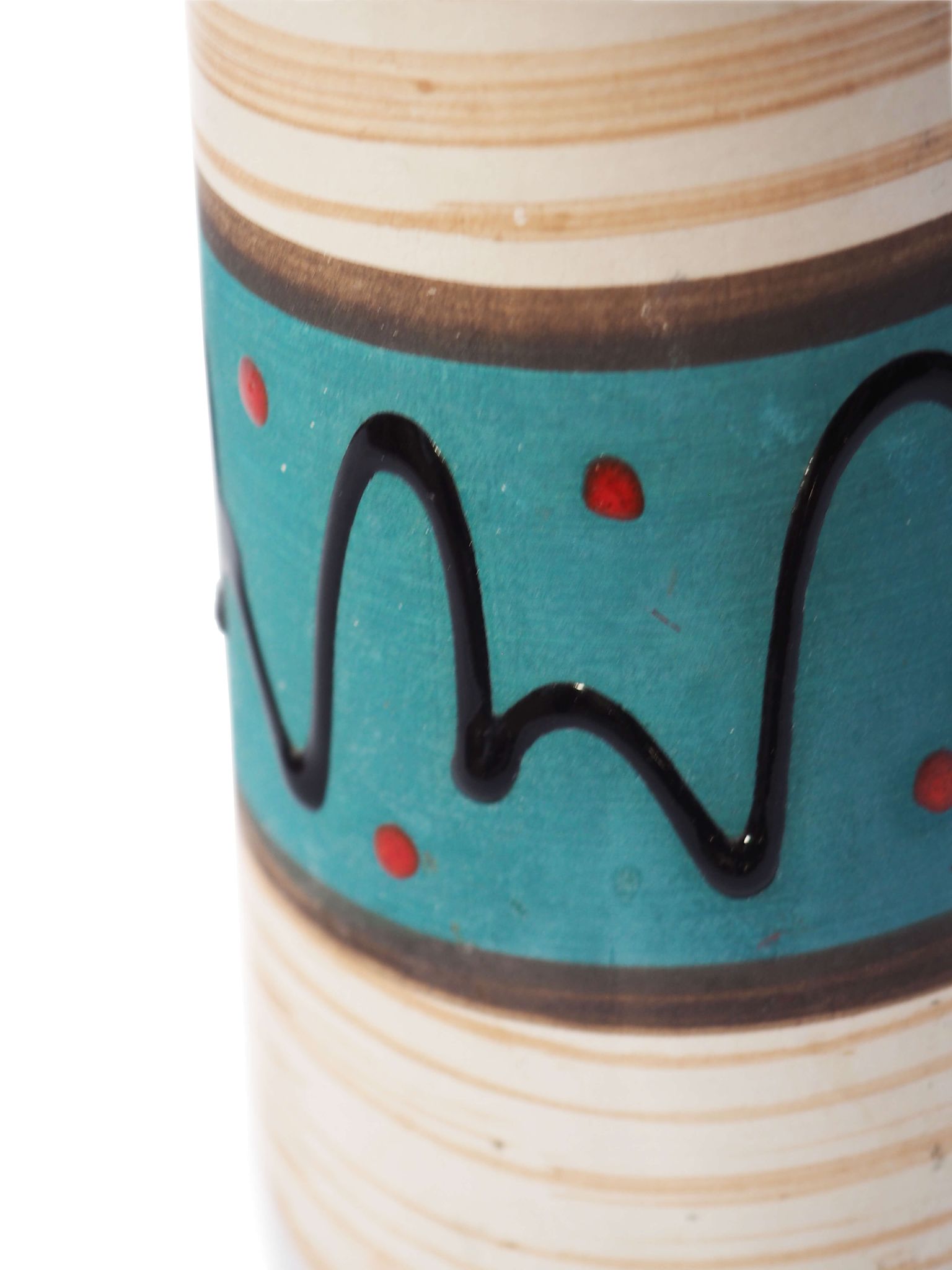 West Germany blue vase