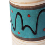 Vase West Germany bleu