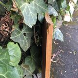 Scandinavian teak mirror 60s