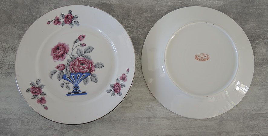 Limoges porcelain tableware set