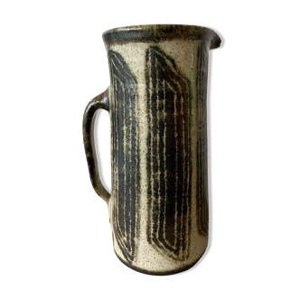 Mid Century Modern Ceramic Pitcher, Vase By Han Cornelissen