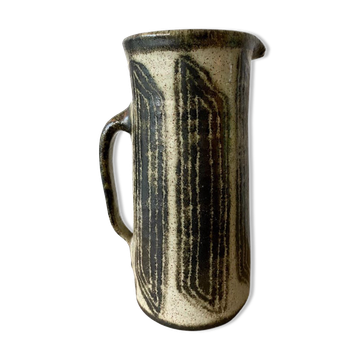 Mid Century Modern Ceramic Pitcher, Vase By Han Cornelissen