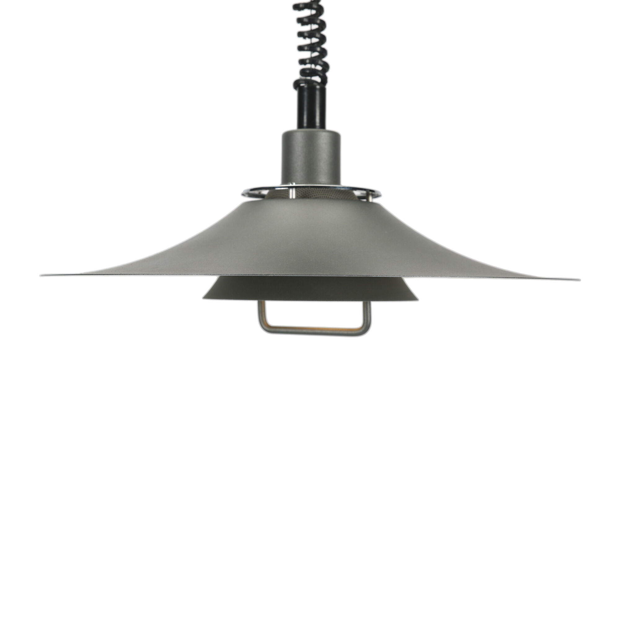 Grey hammer paint scandinavian pendant lamp