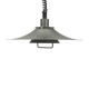Grey hammer paint scandinavian pendant lamp