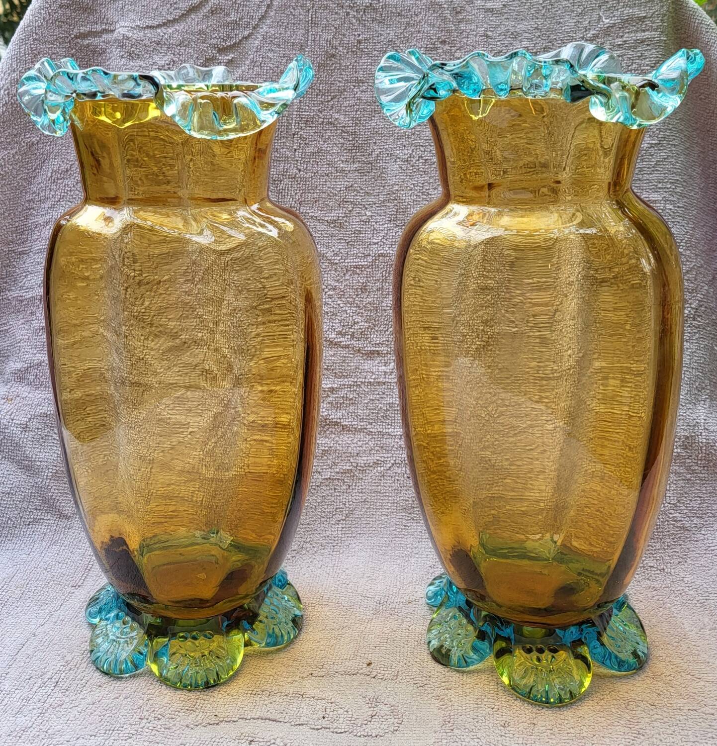 Paire de vases Georges Sand Portieux