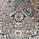 Former carpet Persian Kashan end done hand 134 X 208 CM