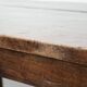 Robust French farmhouse antique dining table from the 18th century