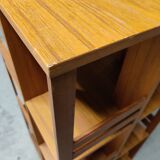 Vintage Scandinavian rotating bookcase