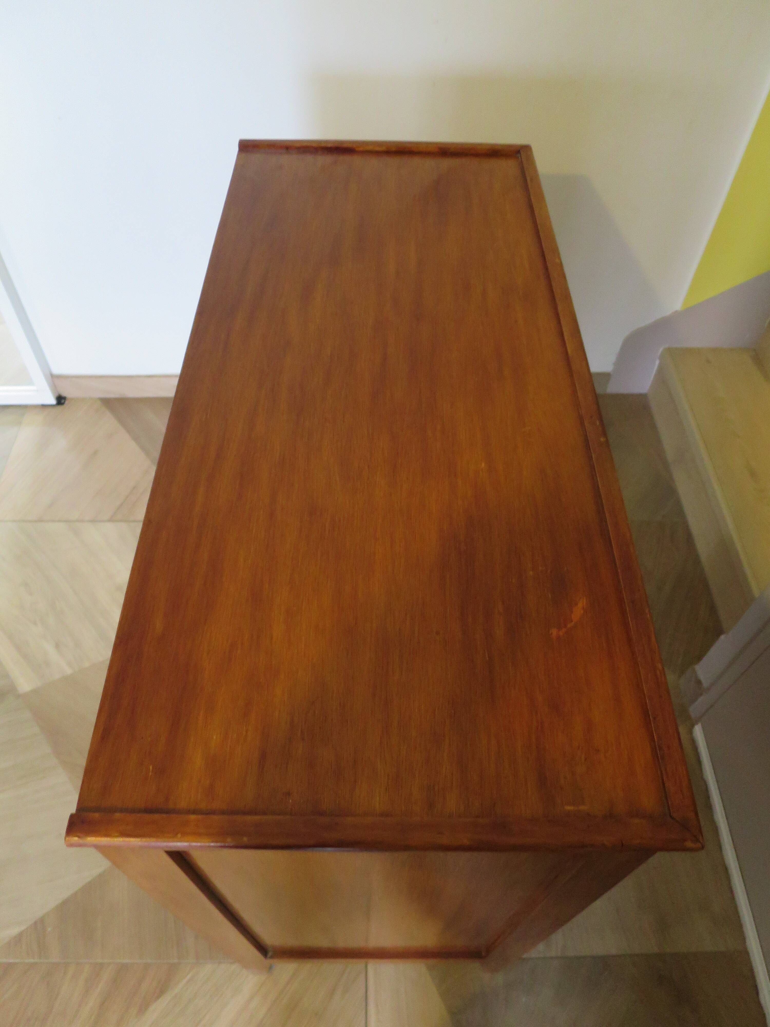 Vintage - Chest of drawers - 4 drawers - wood - 1950s/60s - modernist/Scandinavian