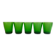 5 verres vereco verts