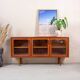 Vintage Teak Display Cabinet, Denmark, 1980s