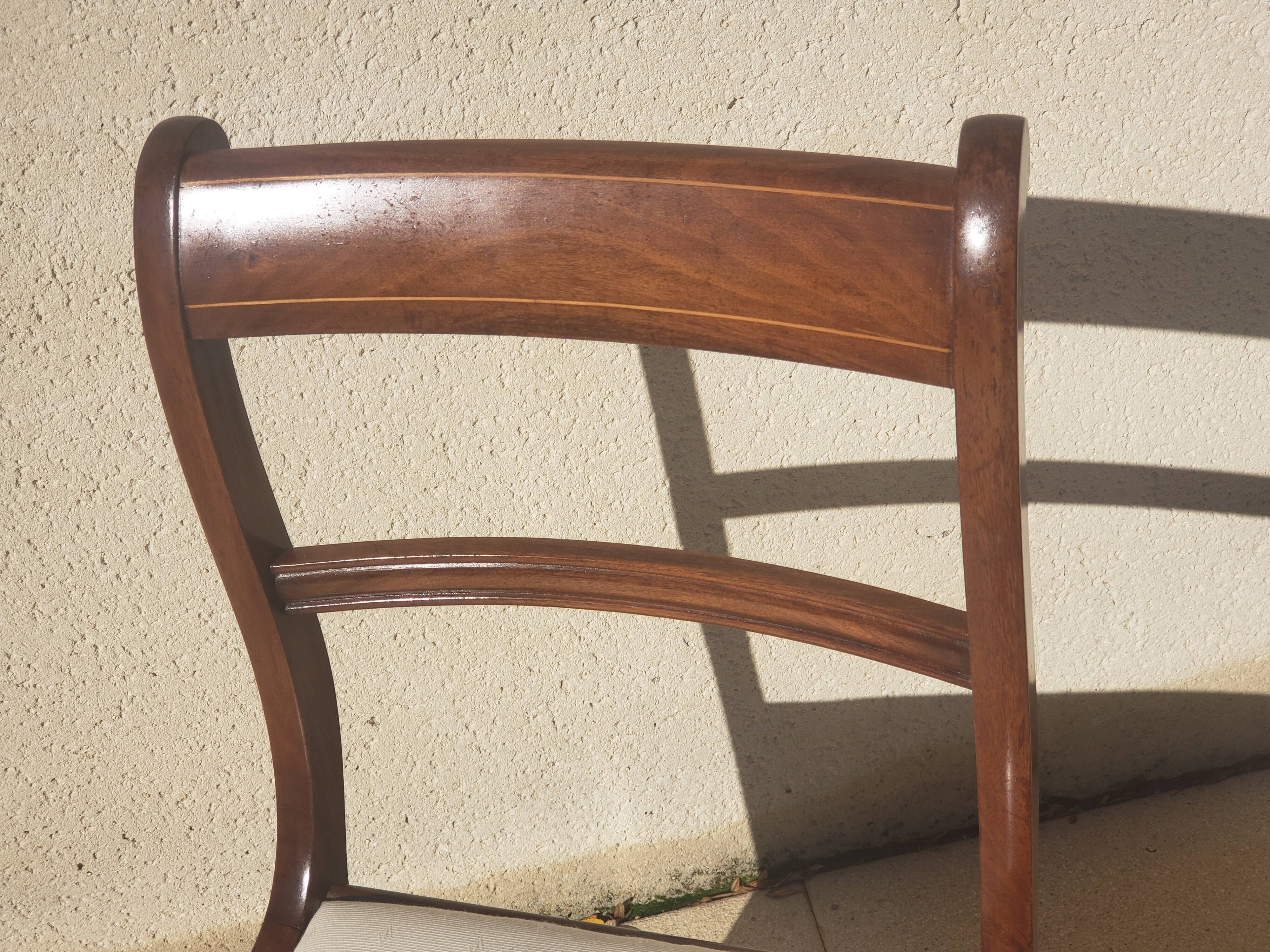 4 Antique Louis Philippe Chairs