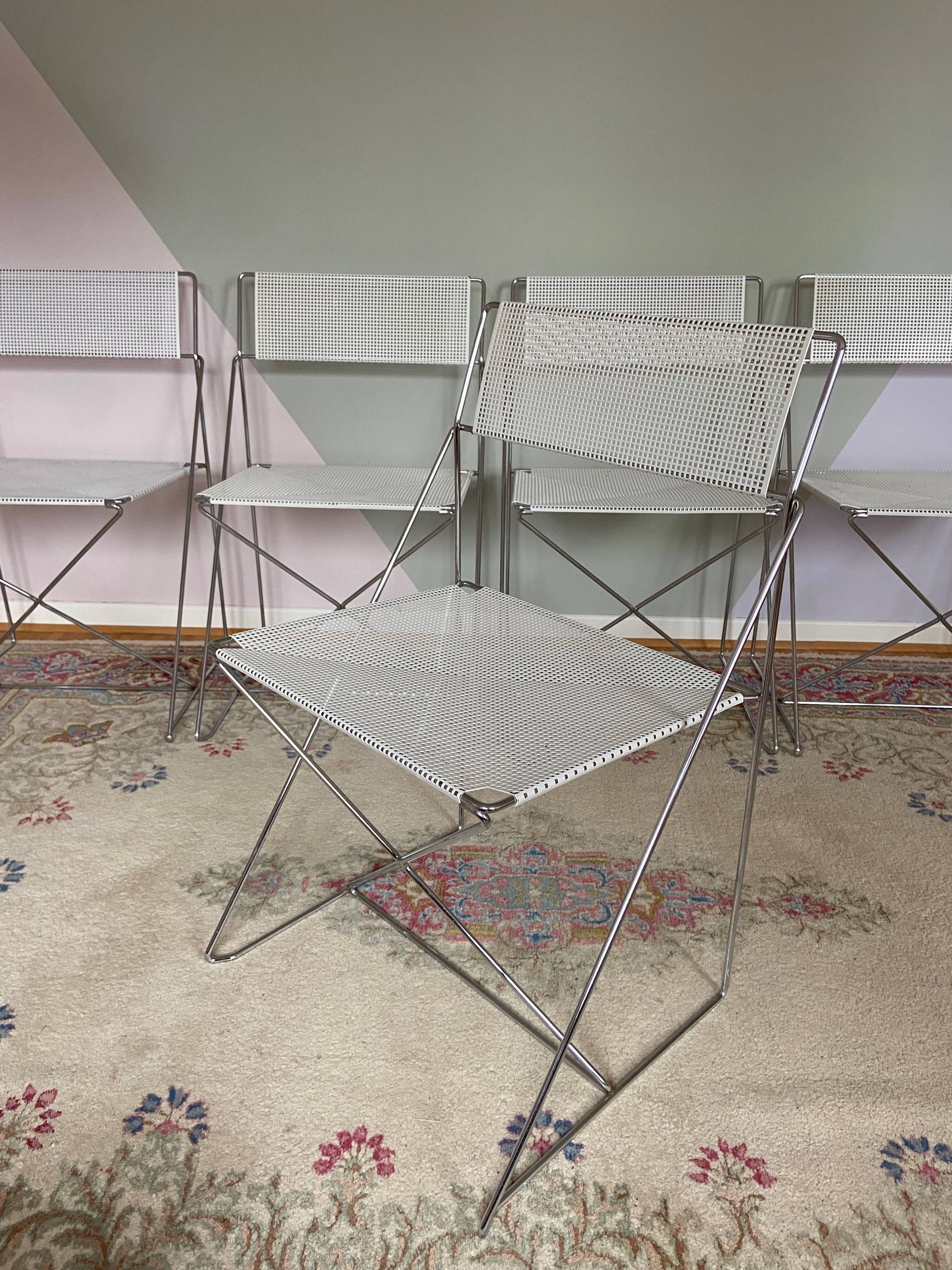 One X Line Chair by Niels Jørgen Haugesen for Hybodan 1980s