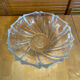 Vintage art deco alpina moulded crystal cup