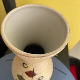 Large vase abstract motif West-Germany