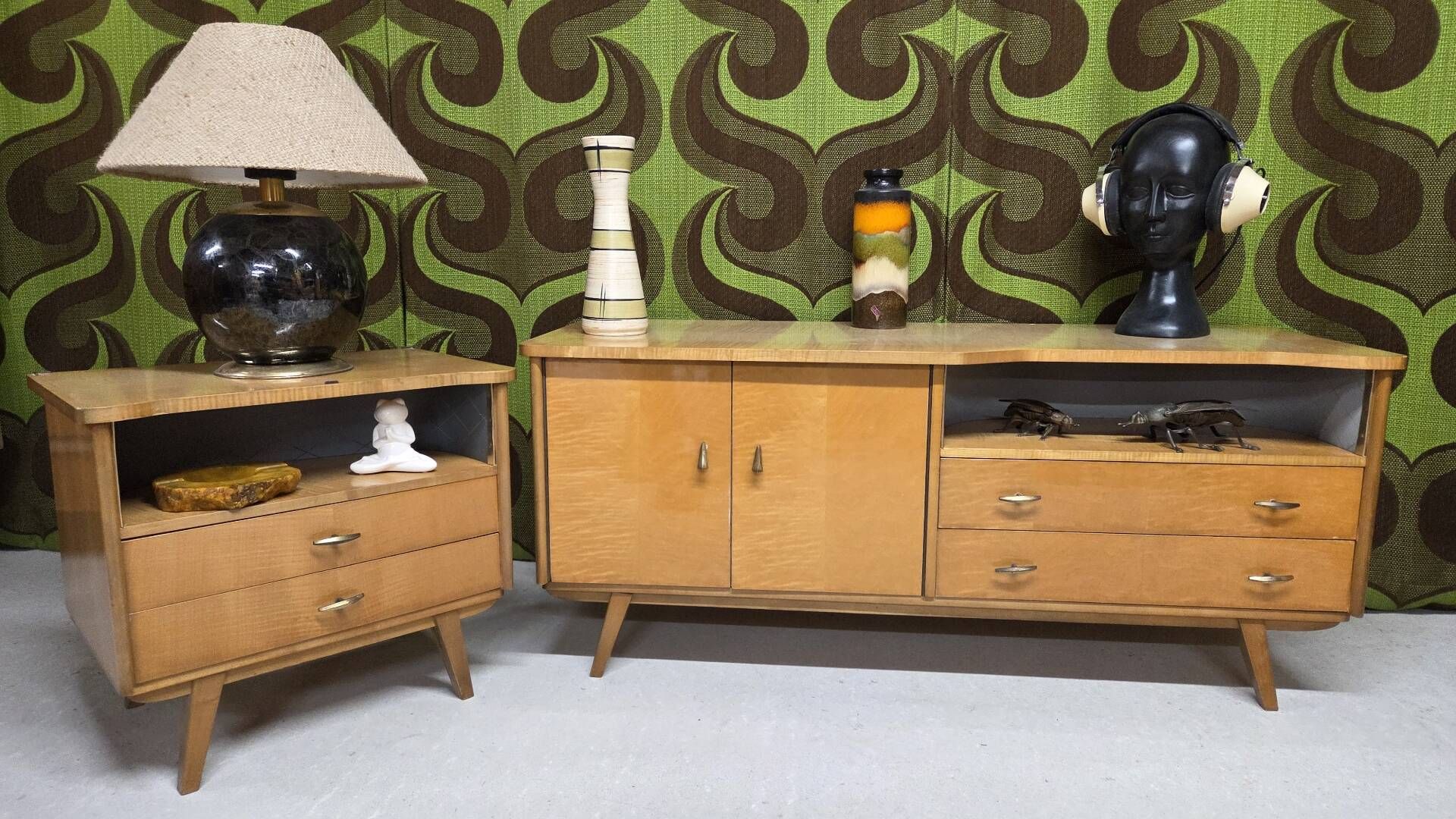Enfilade basse modulable vintage années 1960 vintage