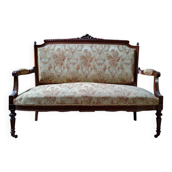 Banquette canapé style Louis XVI