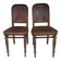 Pair of Thonet Vienna bistro chairs