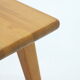 Carl Malmsten solid pine stool by Svensk Sweden 1940s