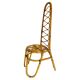 Mid Century Modern Bonacina Bamboo Chairs, set of two, Italy 1960s
