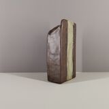 Brutalist vase signed 90s / collection / French ceramics / signature / France / vintage