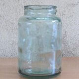 Old glass jar or vase