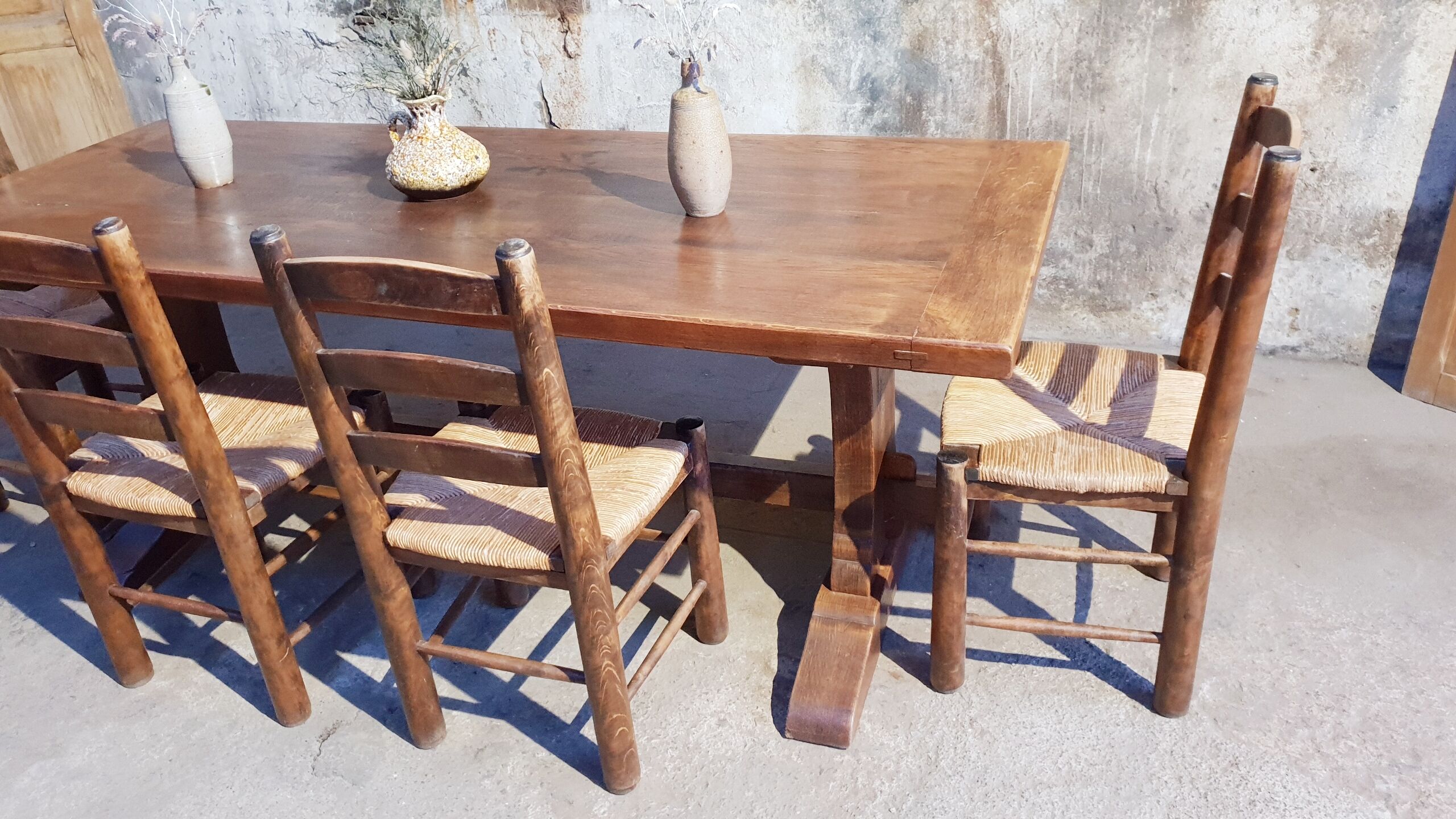 Vintage monastery table